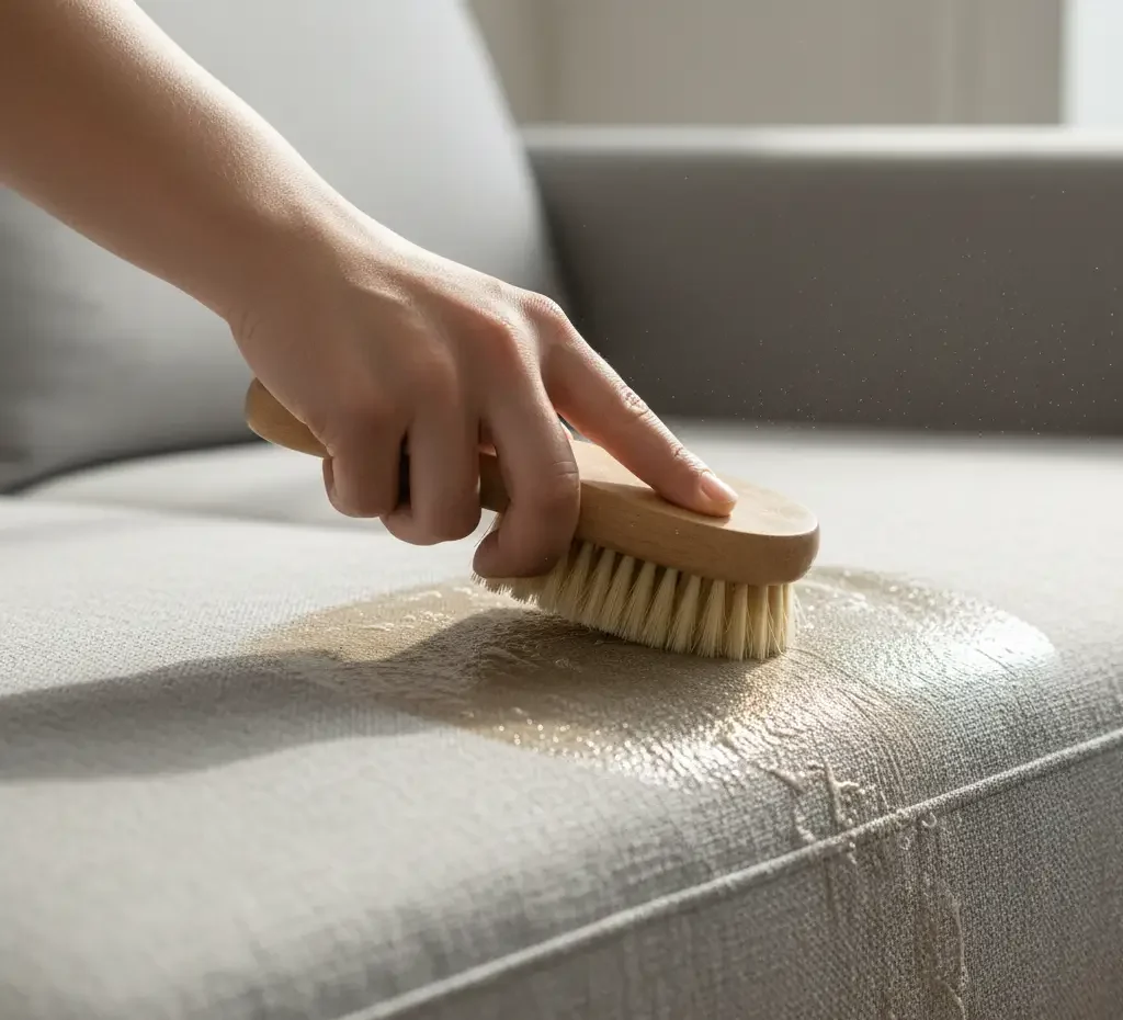 Brush or Shake Loose Debris